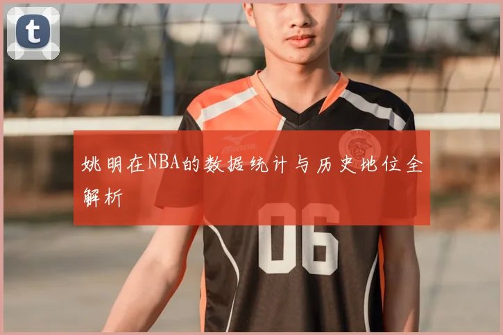 姚明在NBA的数据统计与历史地位全解析